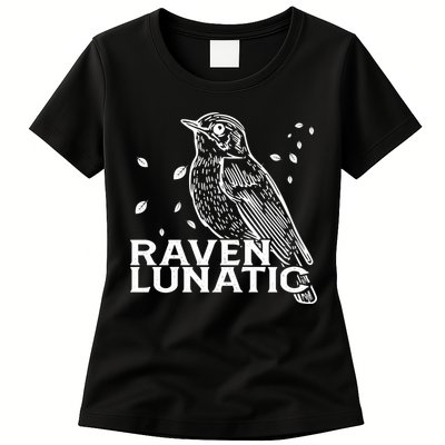 Raven Lunatic Womens T-Shirt