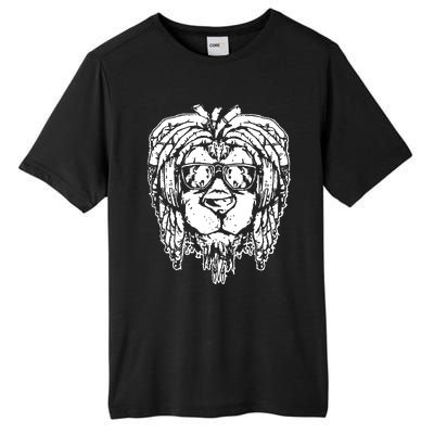 Rasta Lion Tall Fusion ChromaSoft Performance T-Shirt