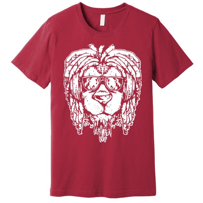 Rasta Lion Premium T-Shirt