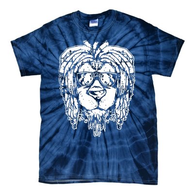 Rasta Lion Tie-Dye T-Shirt