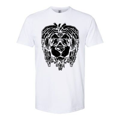 Rasta Lion Softstyle CVC T-Shirt