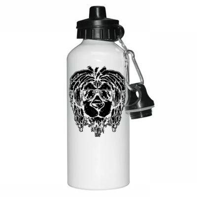 Rasta Lion Aluminum Water Bottle