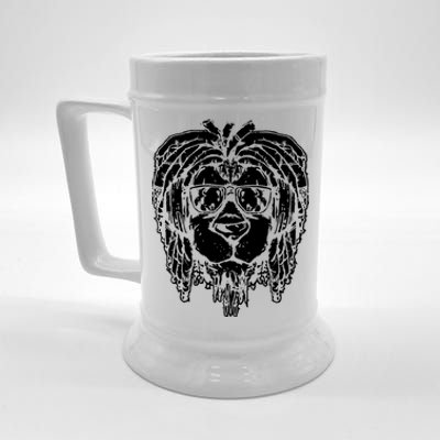 Rasta Lion Beer Stein