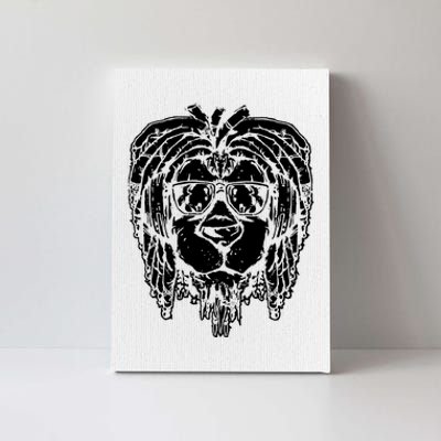 Rasta Lion Canvas