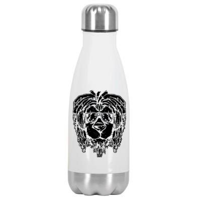 Rasta Lion Stainless Steel Insulated Water Bottle