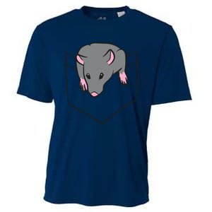 Rat Lover Rat In A Pocket Cooling Performance Crew T-Shirt