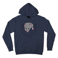 Rat Lover Rat In A Pocket Hoodie