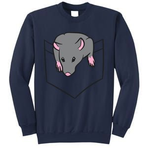 Rat Lover Rat In A Pocket Sweatshirt