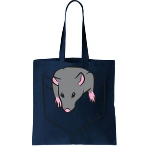 Rat Lover Rat In A Pocket Tote Bag