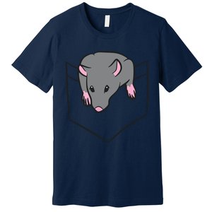 Rat Lover Rat In A Pocket Premium T-Shirt