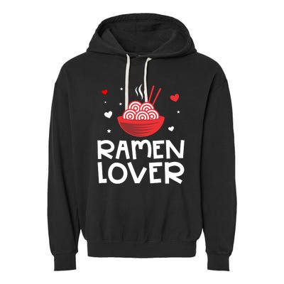 Ramen Lover Garment-Dyed Fleece Hoodie