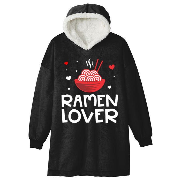 Ramen Lover Hooded Wearable Blanket