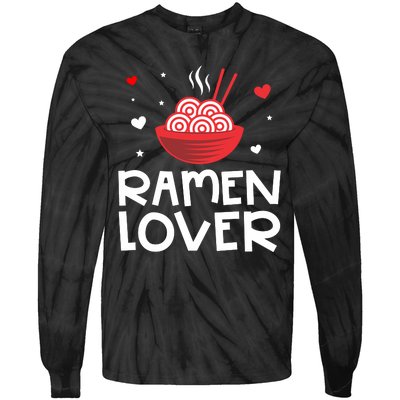 Ramen Lover Tie-Dye Long Sleeve Shirt