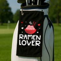 Ramen Lover Golf Towel