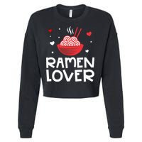 Ramen Lover Cropped Pullover Crew