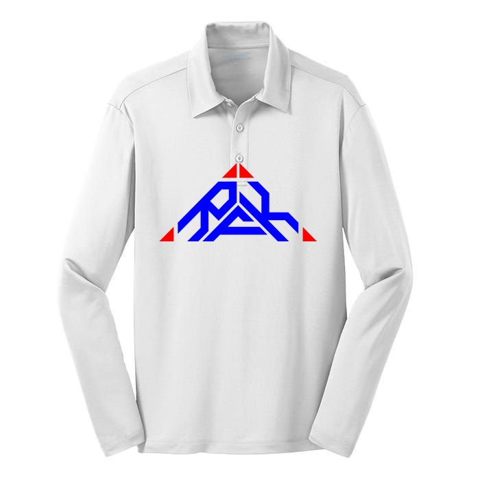 RFK Logo Silk Touch Performance Long Sleeve Polo