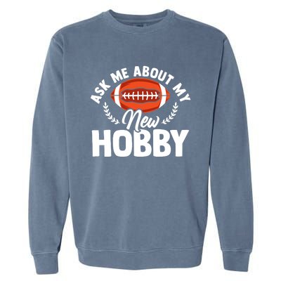 Rugby Lover Rugby Coach Team Sports Tackle Quarterback Garment-Dyed Sweatshirt