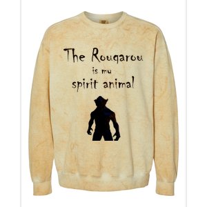 Rougarou Louisiana Swamp Monster Werewolf Colorblast Crewneck Sweatshirt