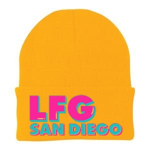 Retro LFG San Diego Logo Knit Cap Winter Beanie