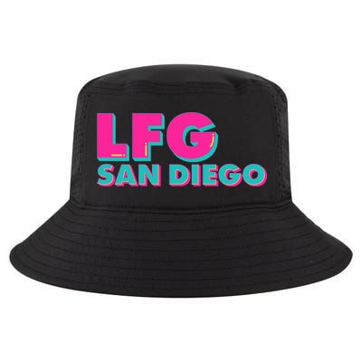 Retro LFG San Diego Logo Cool Comfort Performance Bucket Hat