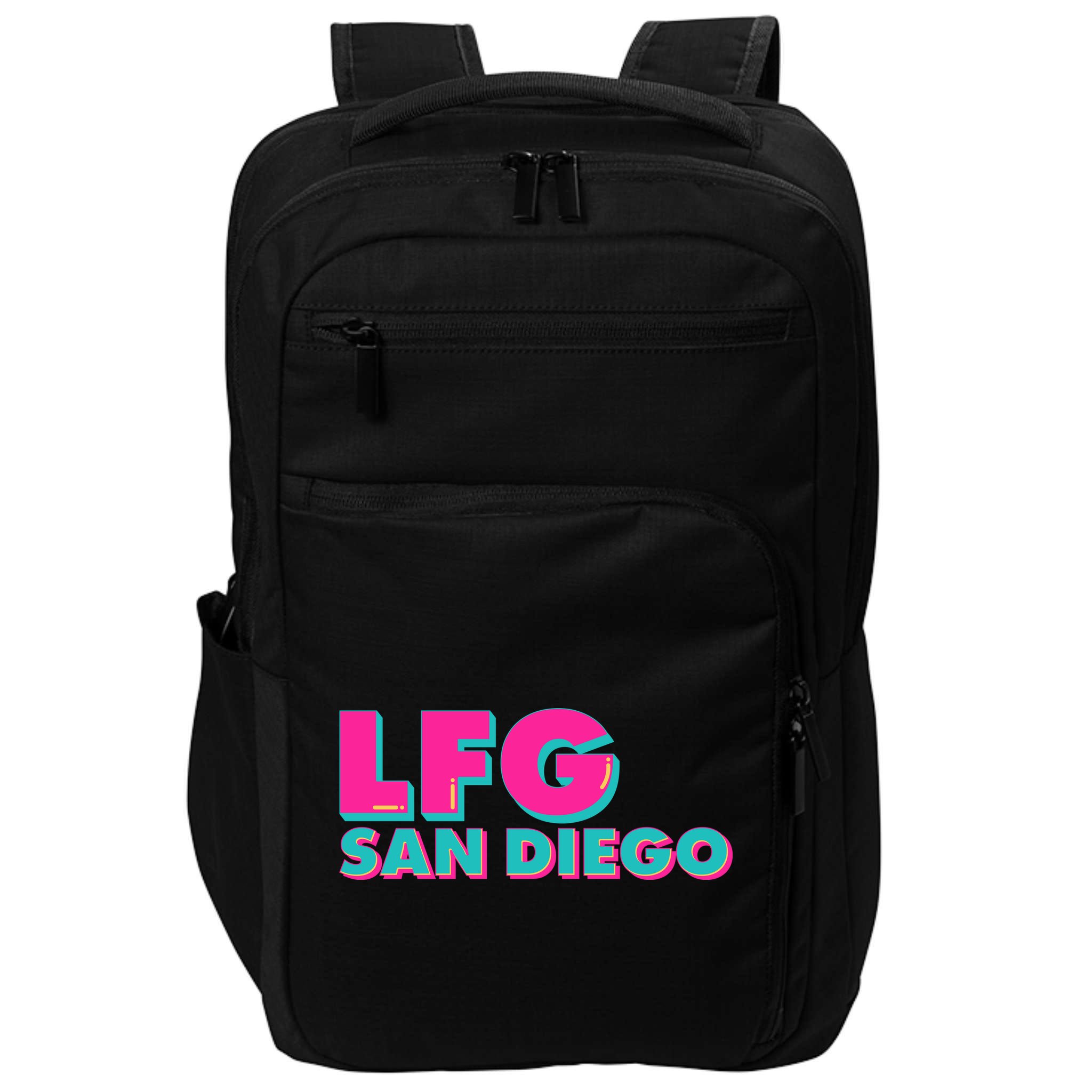 Retro LFG San Diego Logo Impact Tech Backpack