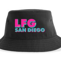 Retro LFG San Diego Logo Sustainable Bucket Hat