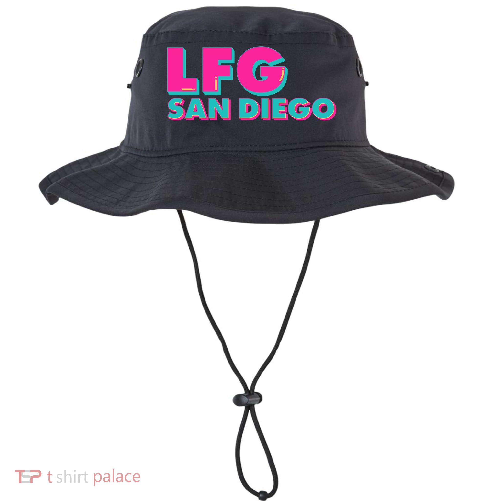 Retro LFG San Diego Logo Bucket Hat