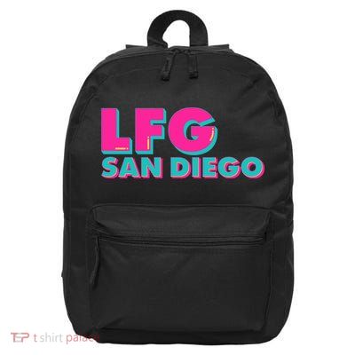 Retro LFG San Diego Logo 16 in Basic Backpack