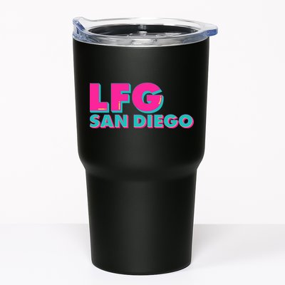 Retro LFG San Diego Logo Tumbler