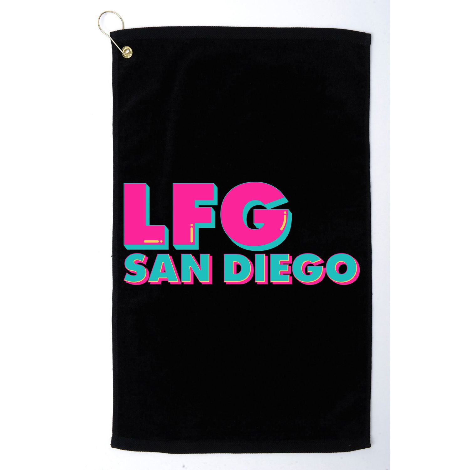 Retro LFG San Diego Logo Golf Towel