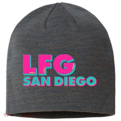 Retro LFG San Diego Logo Sustainable Beanie
