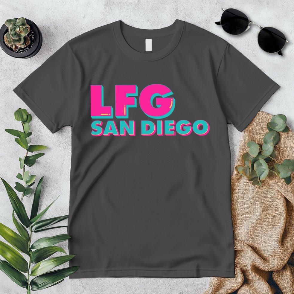 Retro LFG San Diego Logo Premium T-Shirt