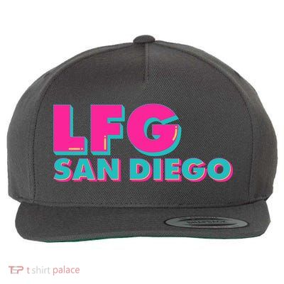 Retro LFG San Diego Logo Wool Snapback Cap