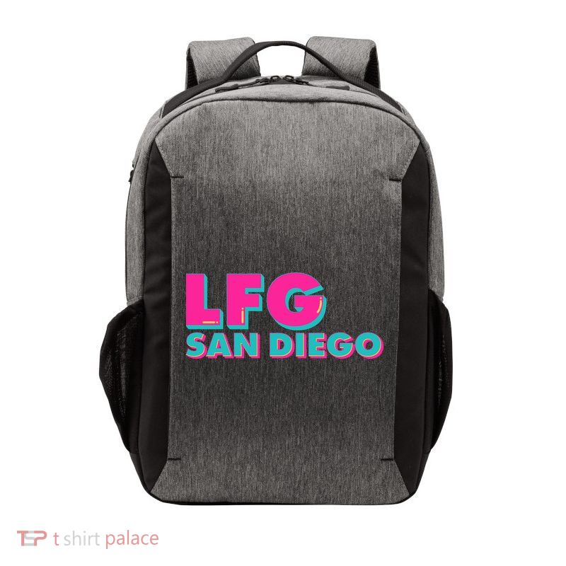 Retro LFG San Diego Logo Vector Backpack