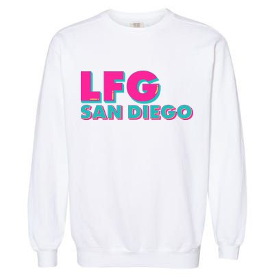 Retro LFG San Diego Logo Garment-Dyed Sweatshirt