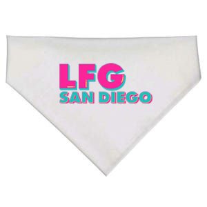 Retro LFG San Diego Logo USA-Made Doggie Bandana