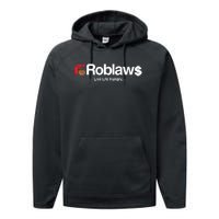 Roblaws Loblaws Satire Performance Fleece Hoodie