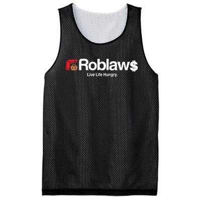 Roblaws Loblaws Satire Mesh Reversible Basketball Jersey Tank