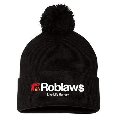 Roblaws Loblaws Satire Pom Pom 12in Knit Beanie