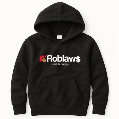 Roblaws Loblaws Satire Kids Hoodie