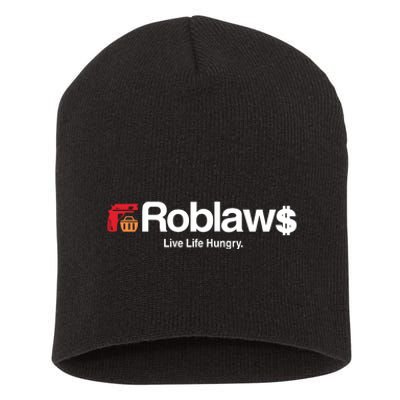 Roblaws Loblaws Satire Short Acrylic Beanie