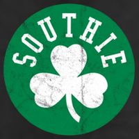 Retro Look Southie Irish St Patricks Day Distressed Gift Adult Drive Performance Visor