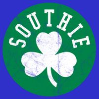 Retro Look Southie Irish St Patricks Day Distressed Gift Zip Tote Bag