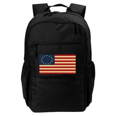 Rush Limbaugh Stand Up For Betsy Ross Flag Backpack