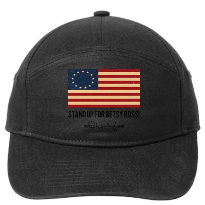 Rush Limbaugh Stand Up For Betsy Ross Flag 7-Panel Snapback Hat