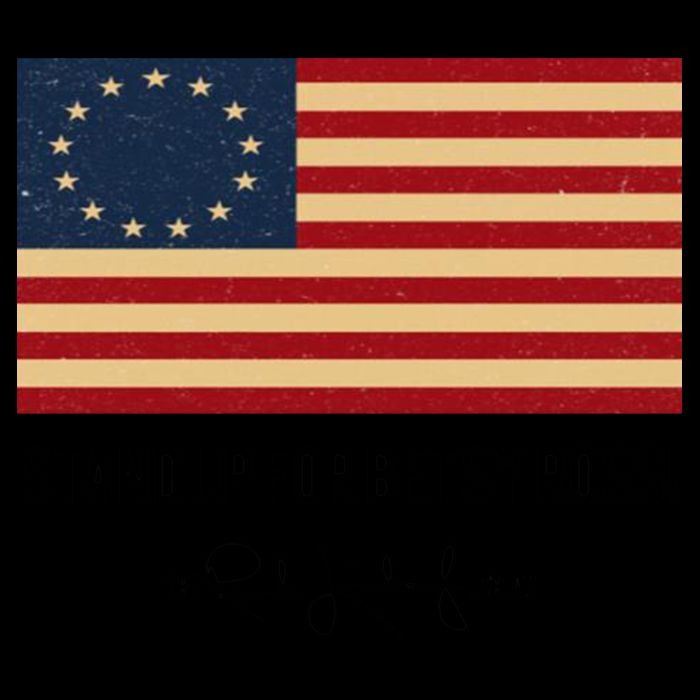 Rush Limbaugh Stand Up For Betsy Ross Flag 7-Panel Snapback Hat