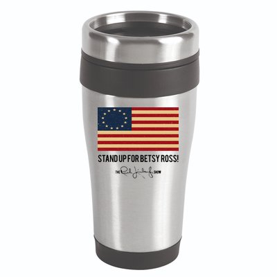 Rush Limbaugh Stand Up For Betsy Ross Flag 16oz Travel Tumbler
