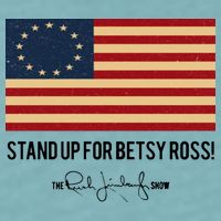 Rush Limbaugh Stand Up For Betsy Ross Flag Sueded Cloud Jersey T-Shirt