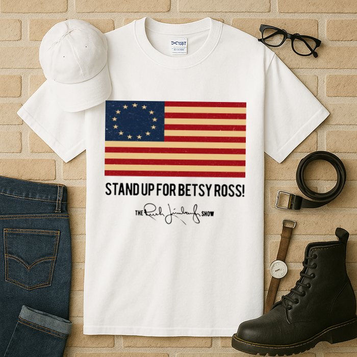 Rush Limbaugh Stand Up For Betsy Ross Flag Tall T-Shirt
