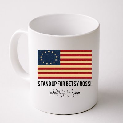 Rush Limbaugh Stand Up For Betsy Ross Flag Mug